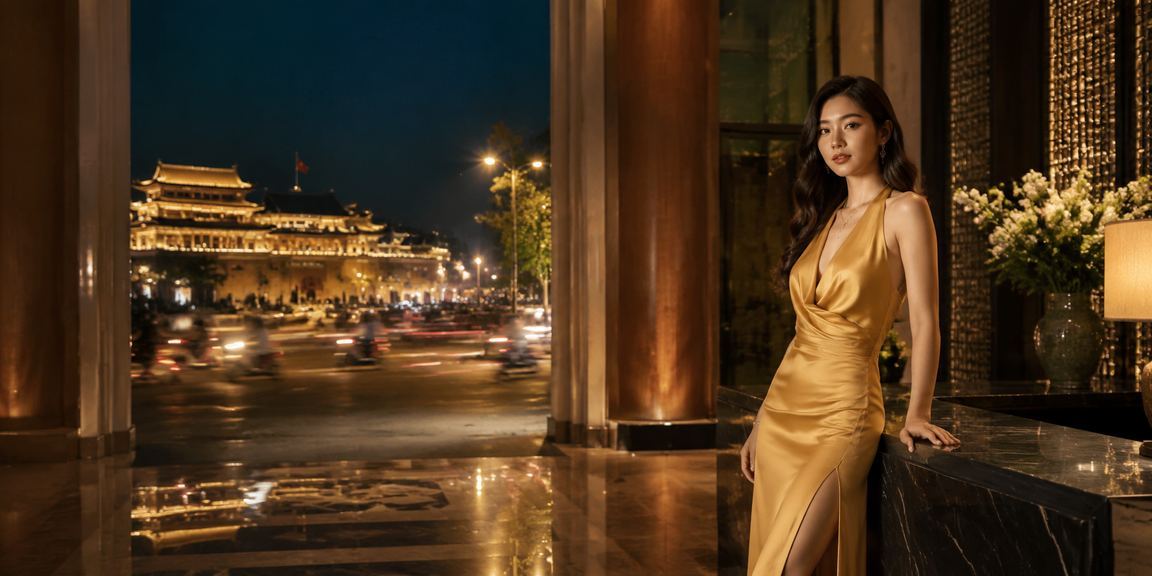 Người dùng Huế nhận bonus VIP trong không gian đêm neon đặc trưng